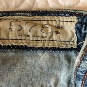 575 Paint Splattered Jeans